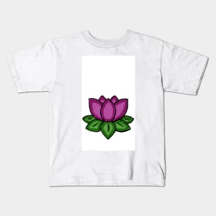 Lotus flower Kids T-Shirt